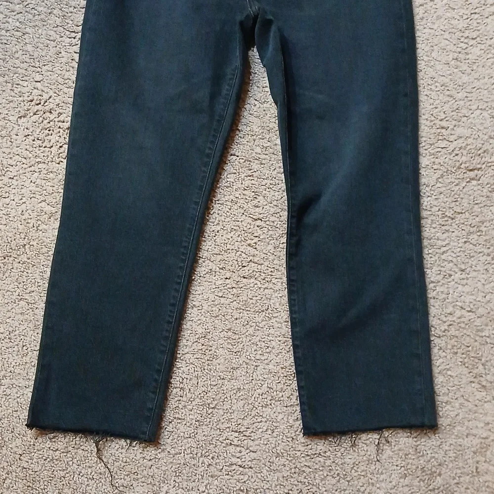 Daze High Rise Skinny Straight Jeans 30.0 - Picture 3 of 6
